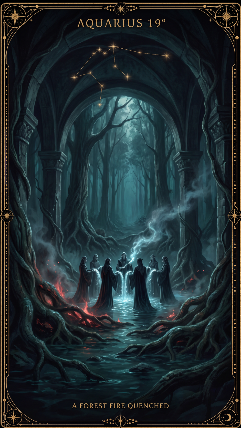 AQUARIUS 19° — A Forest Fire Quenched