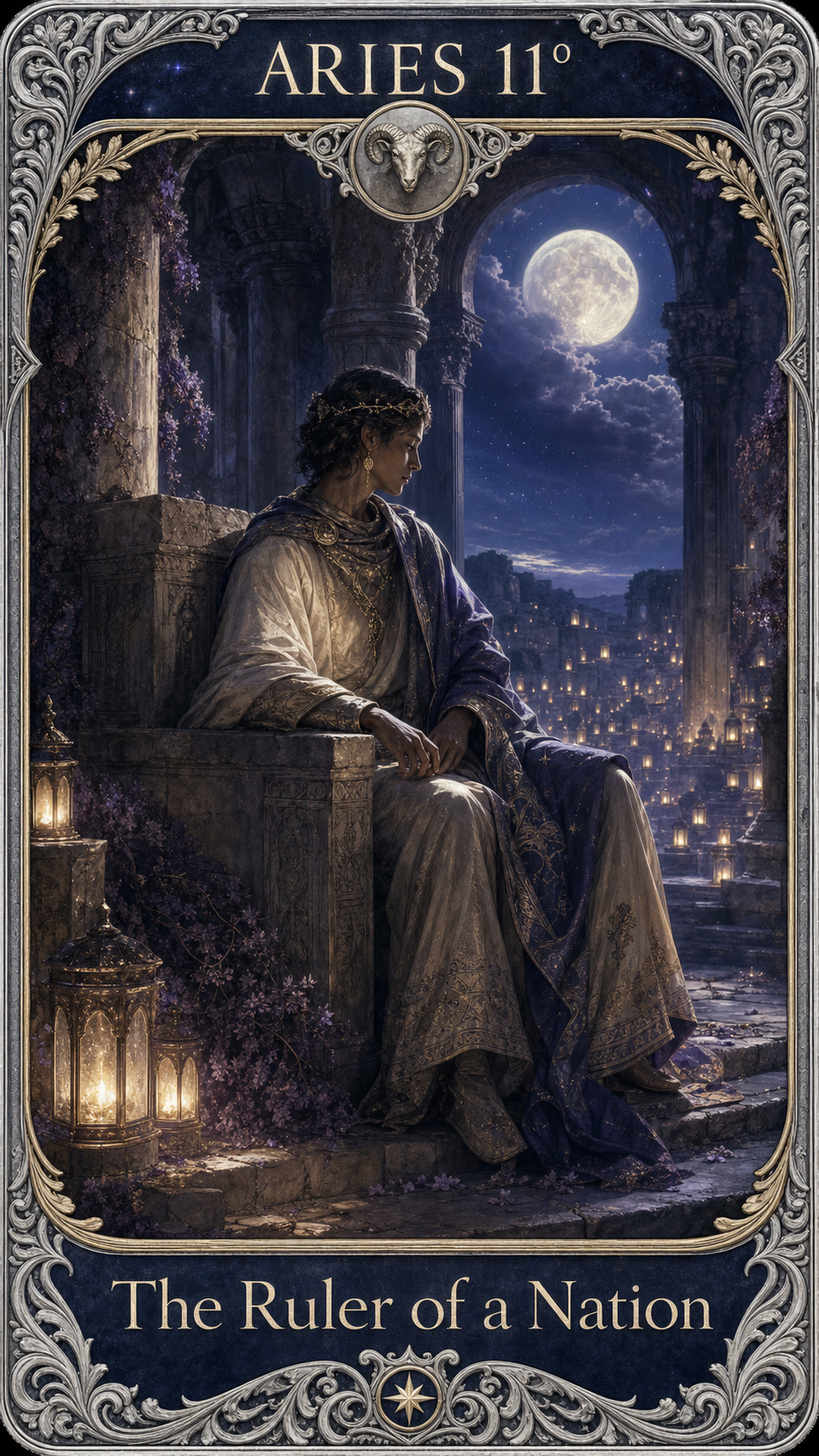 ARIES 11° — The Ruler of a Nation