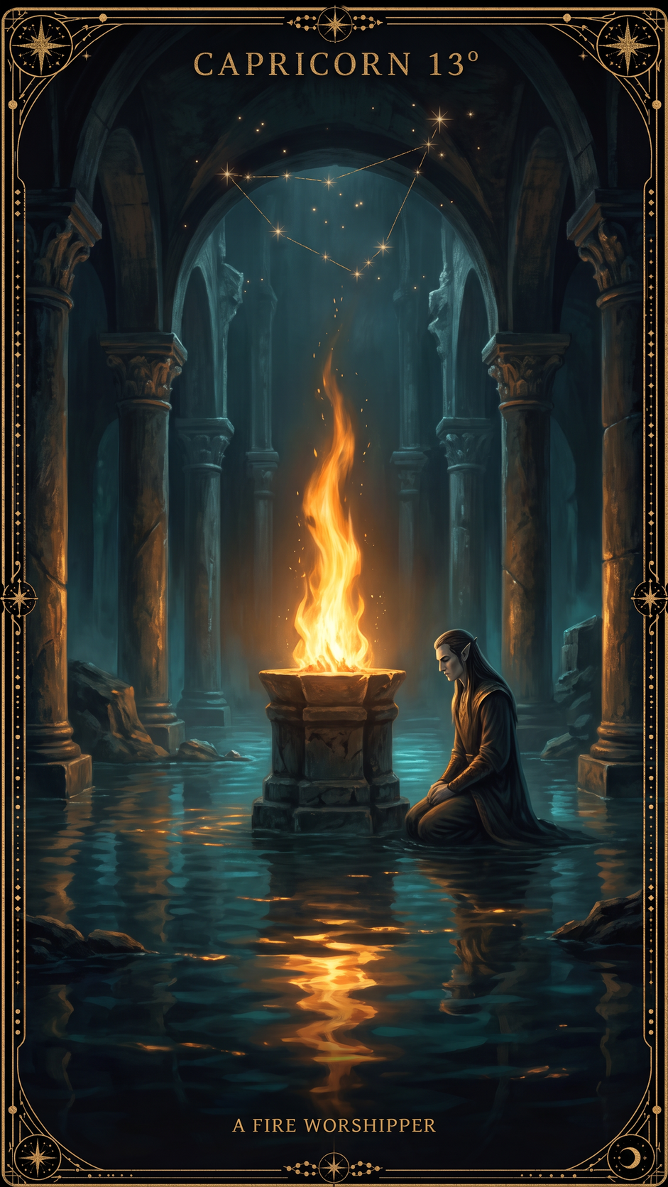 CAPRICORN 13° — A Fire Worshipper