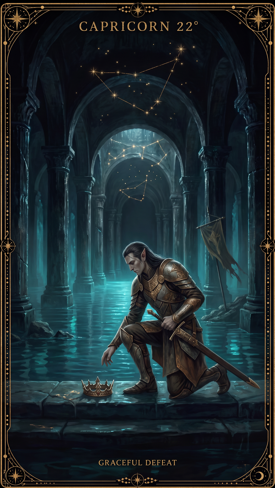 CAPRICORN 22° — A General Accepting Defeat Gracefully