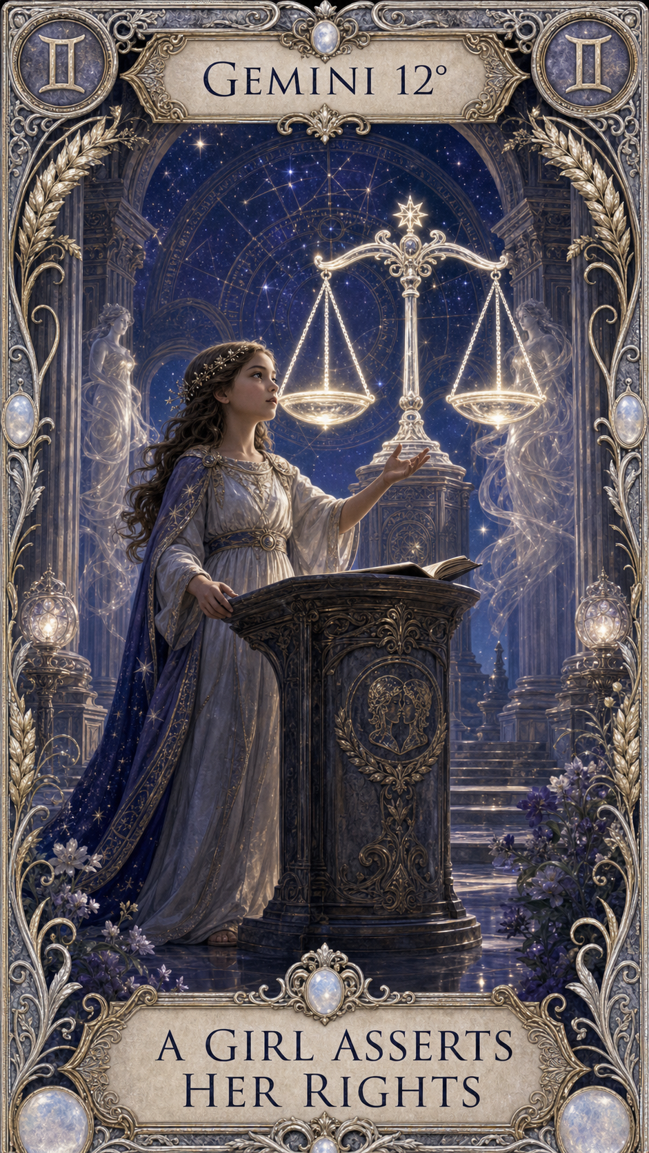 GEMINI 12° — A Girl Asserts Her Rights