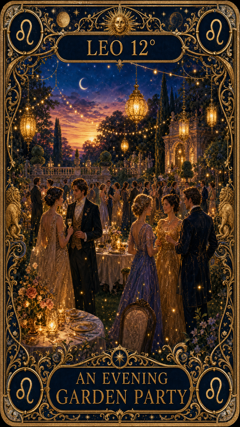 LEO 12° — An Evening Garden Party
