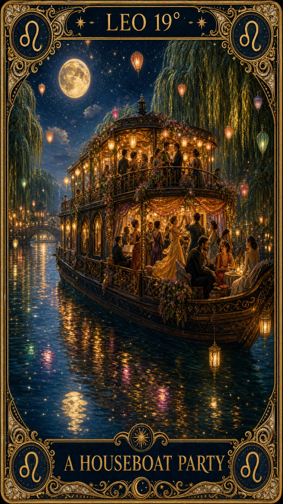 LEO 19° — A Houseboat Party