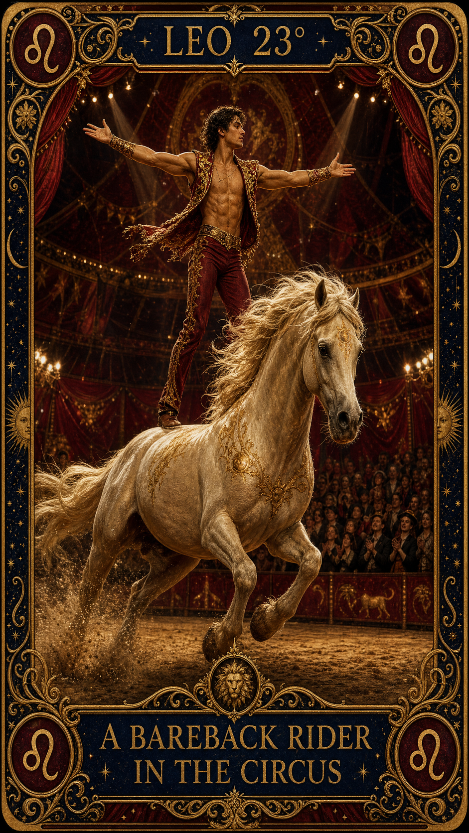 LEO 23° — A Bareback Rider In The Circus