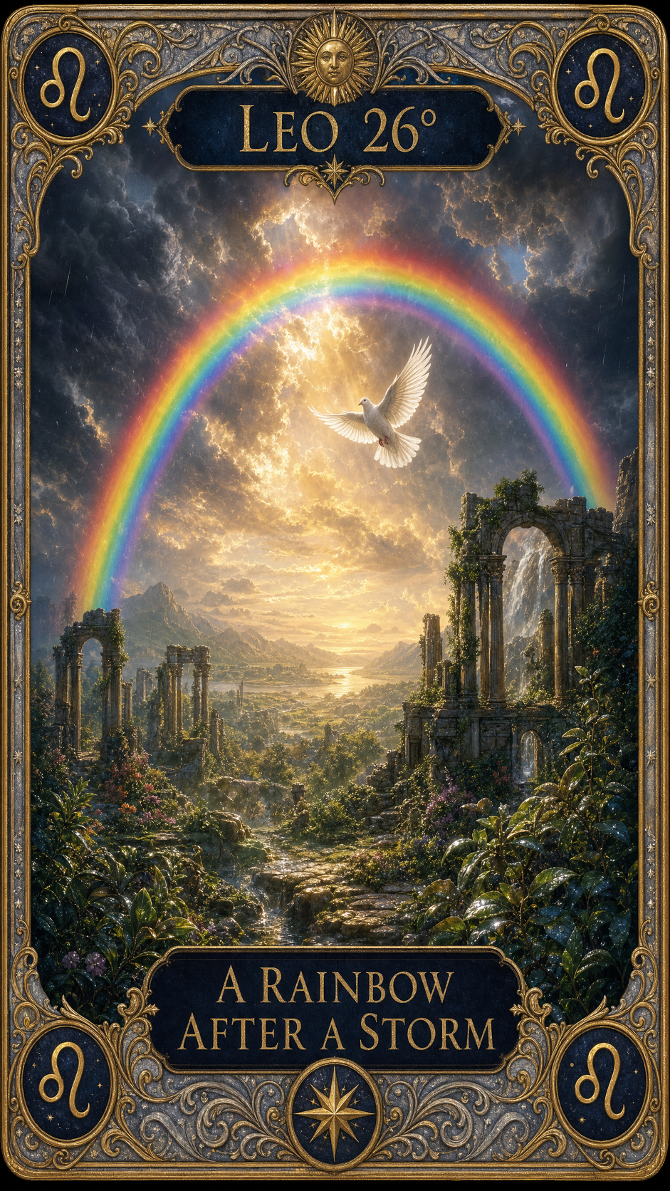 LEO 26° — A Rainbow After A Storm