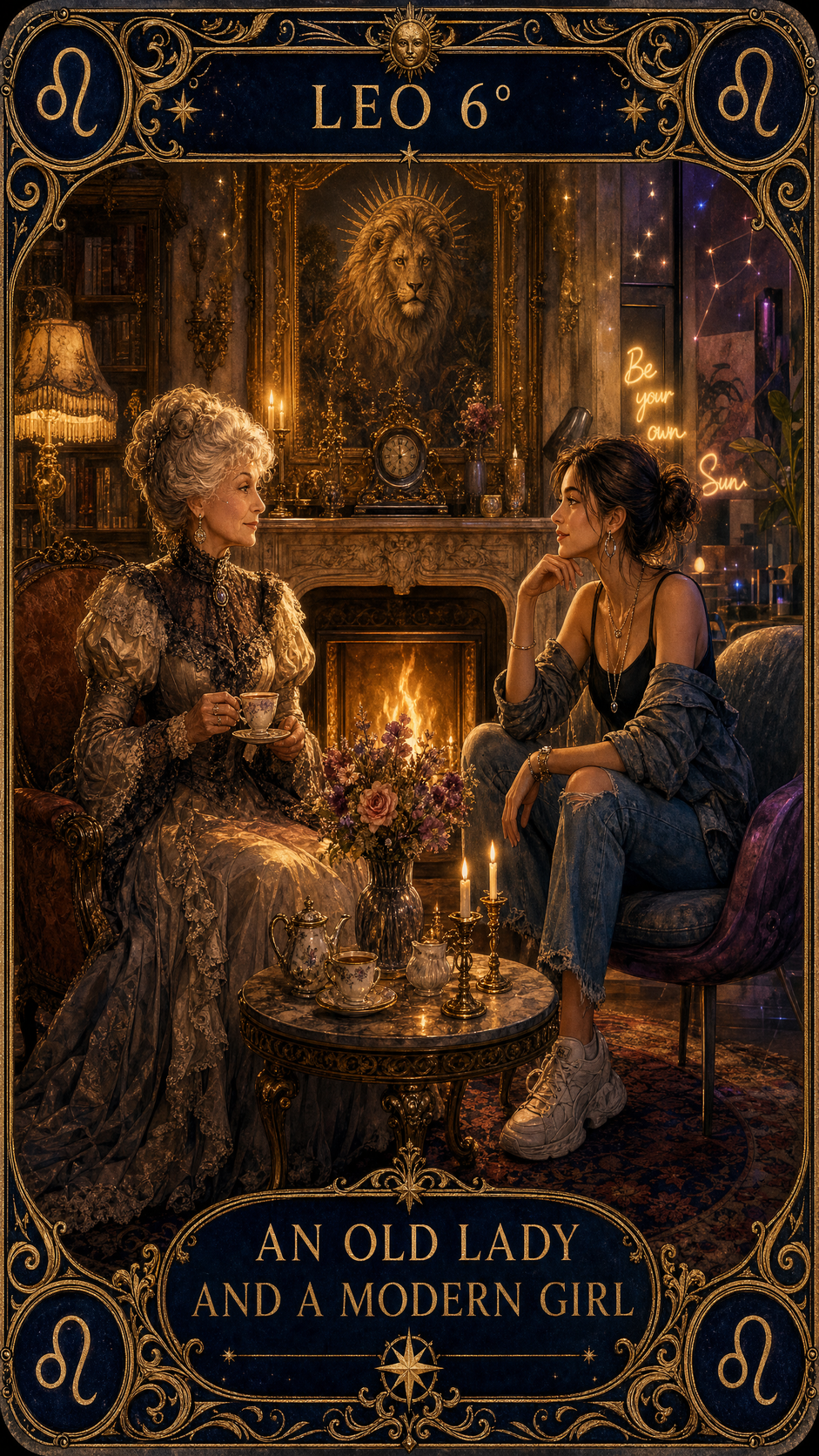LEO 6° — An Old Lady And A Modern Girl