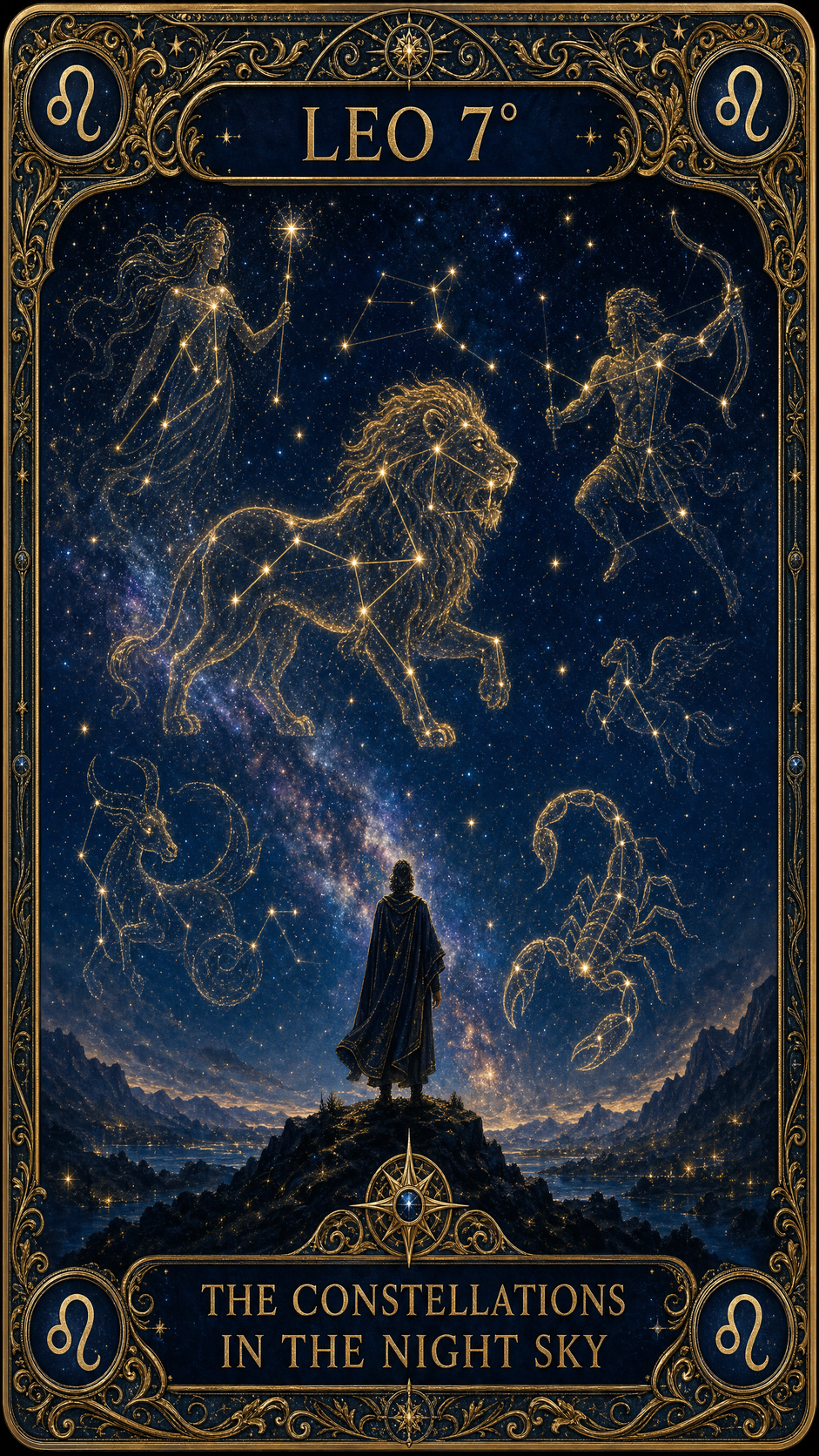 LEO 7° — The Constellations In The Night Sky