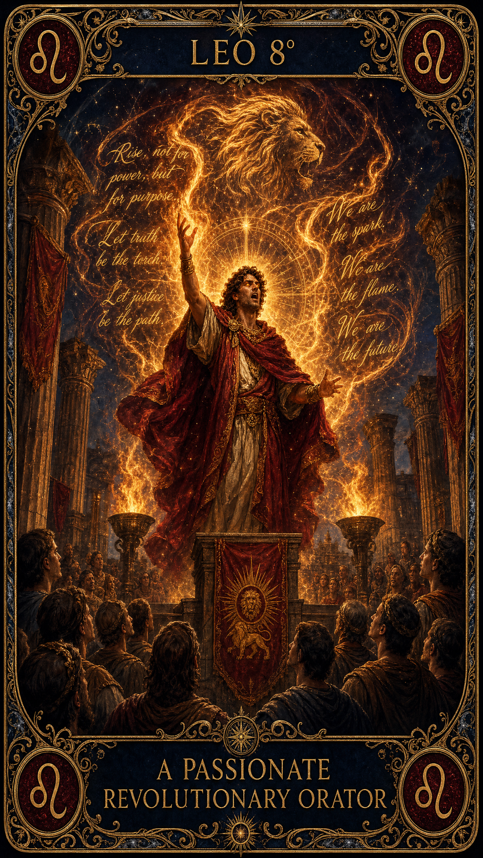 LEO 8° — A Passionate Revolutionary Orator