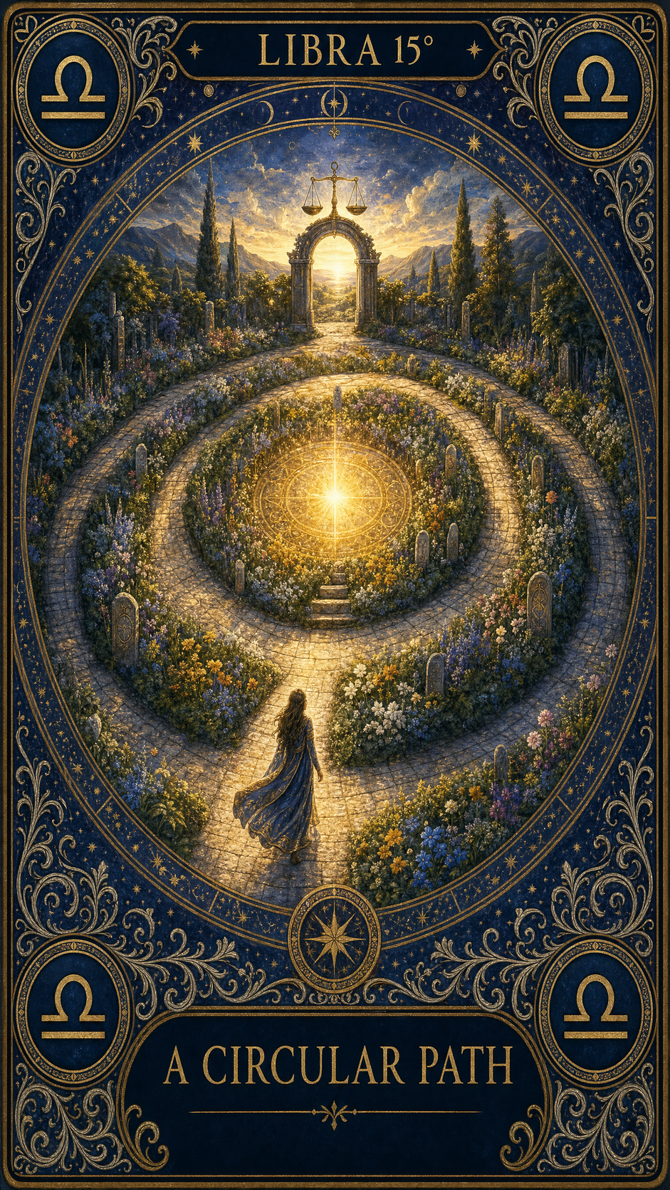 LIBRA 15° — A Circular Path