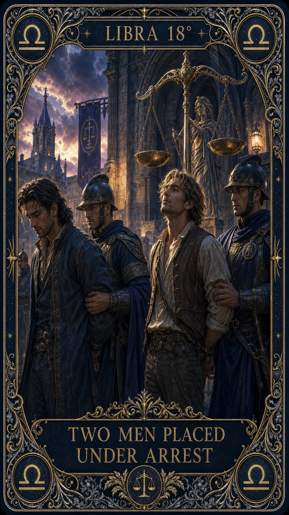 LIBRA 18° — Two Men Placed Under Arrest