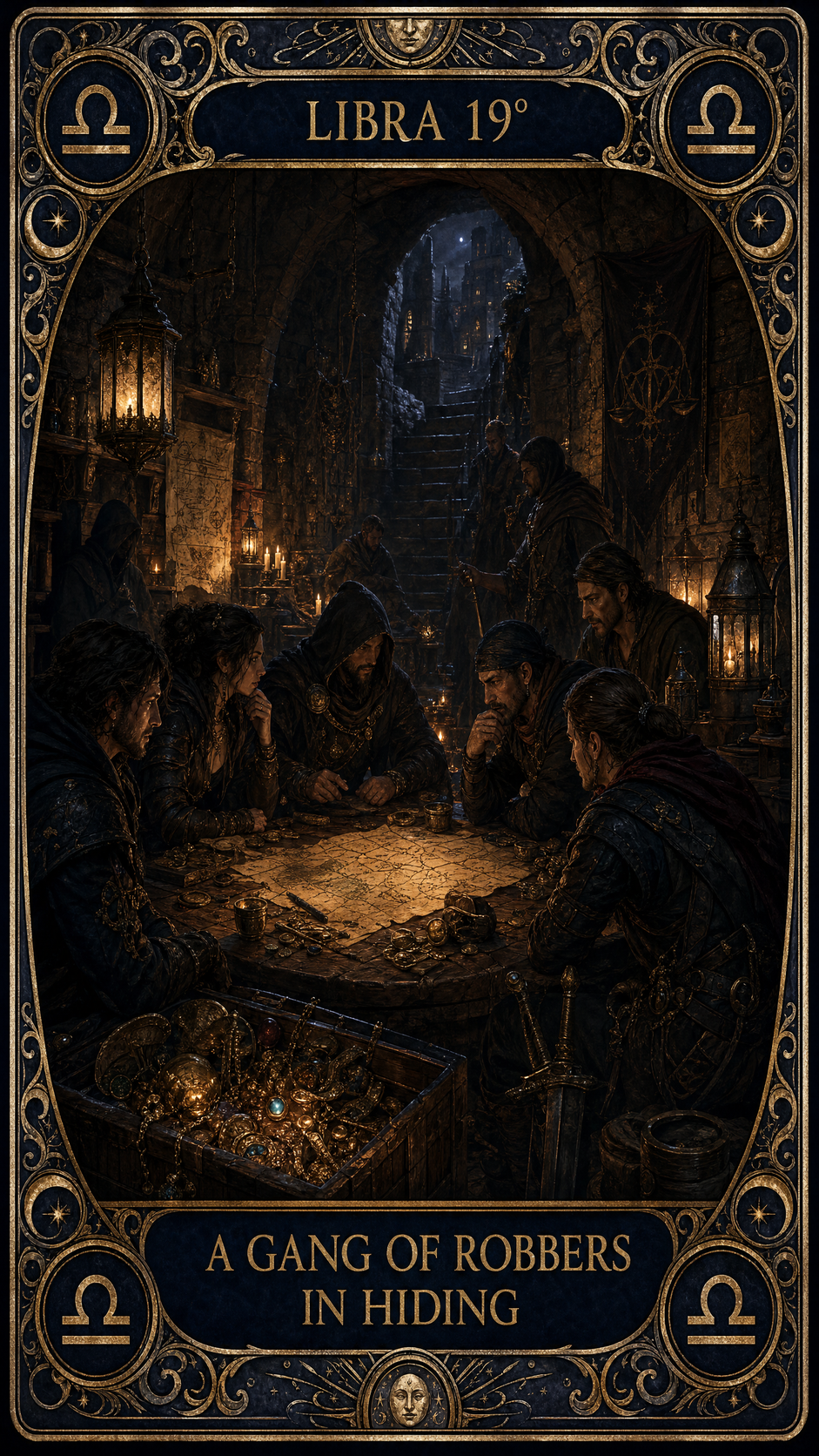 LIBRA 19° — A Gang Of Robbers In Hiding