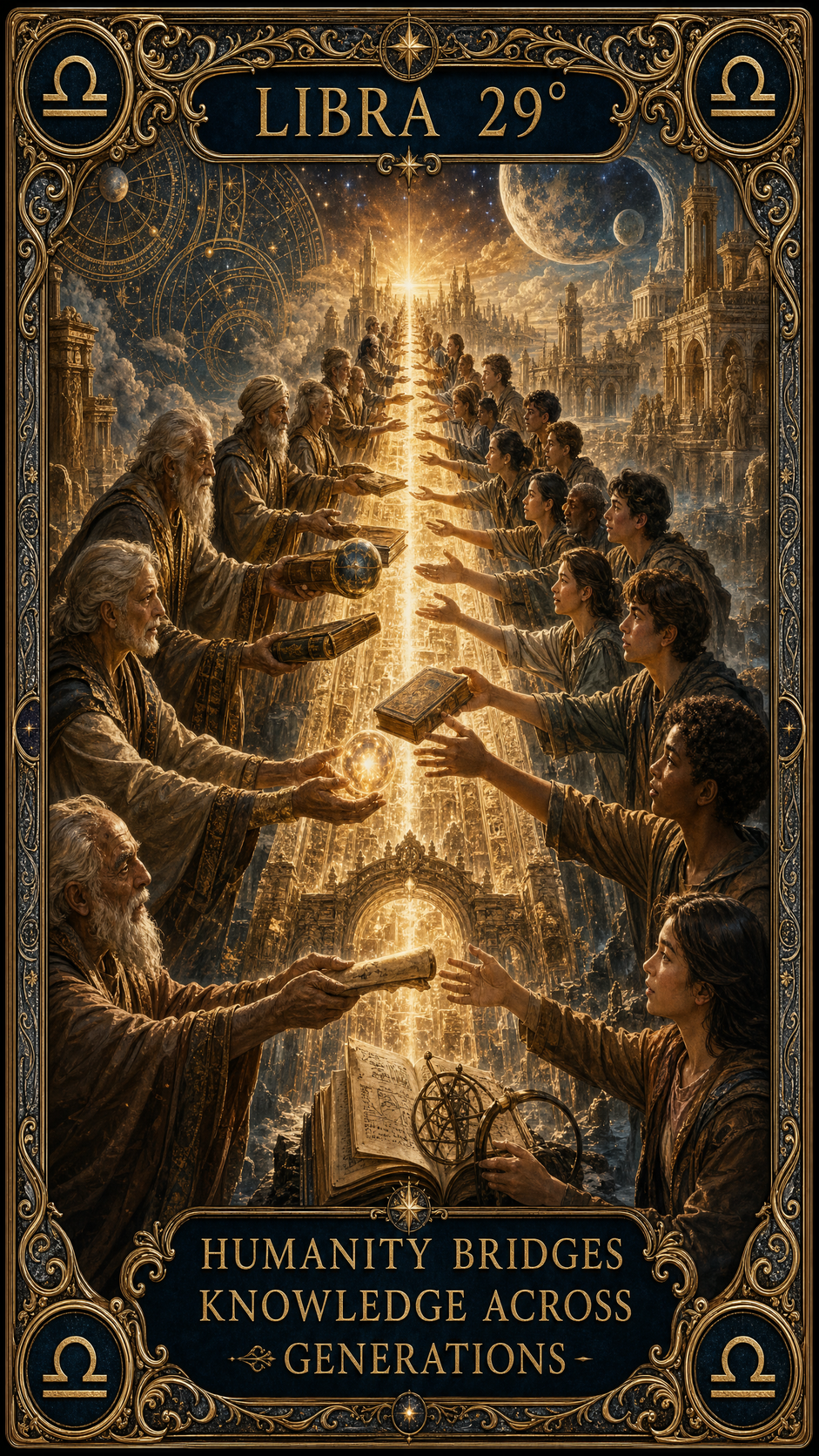 LIBRA 29° — Humanity Bridges Knowledge Across Generations