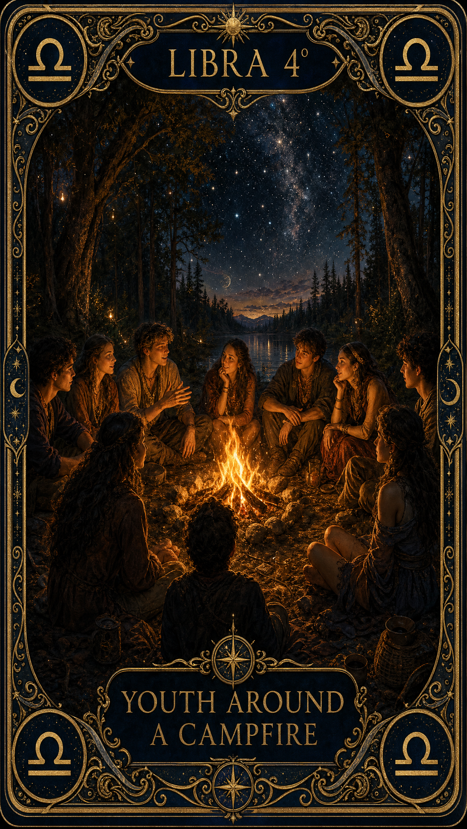 LIBRA 4° — Youth Around A Campfire