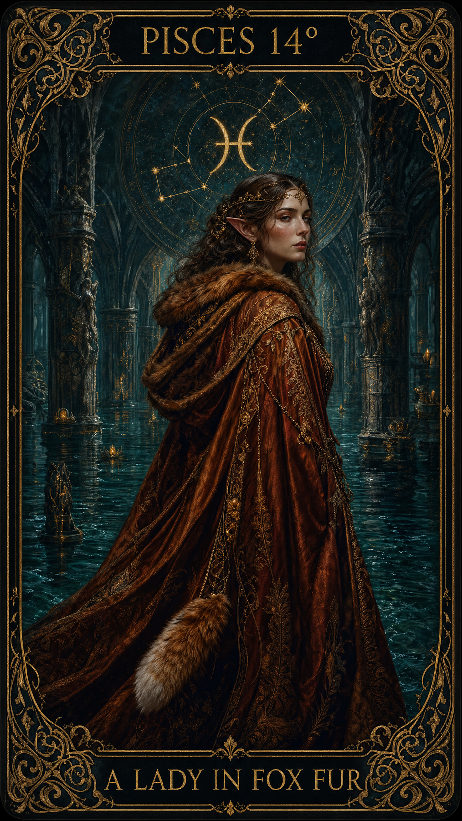 PISCES 14° — A Lady In Fox Fur
