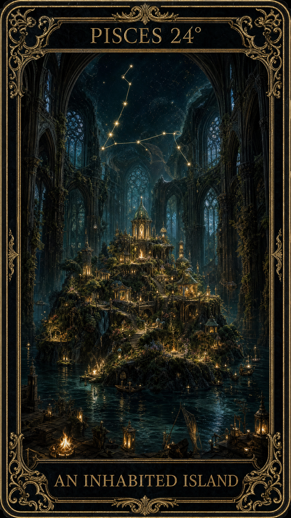 PISCES 24° — An Inhabited Island