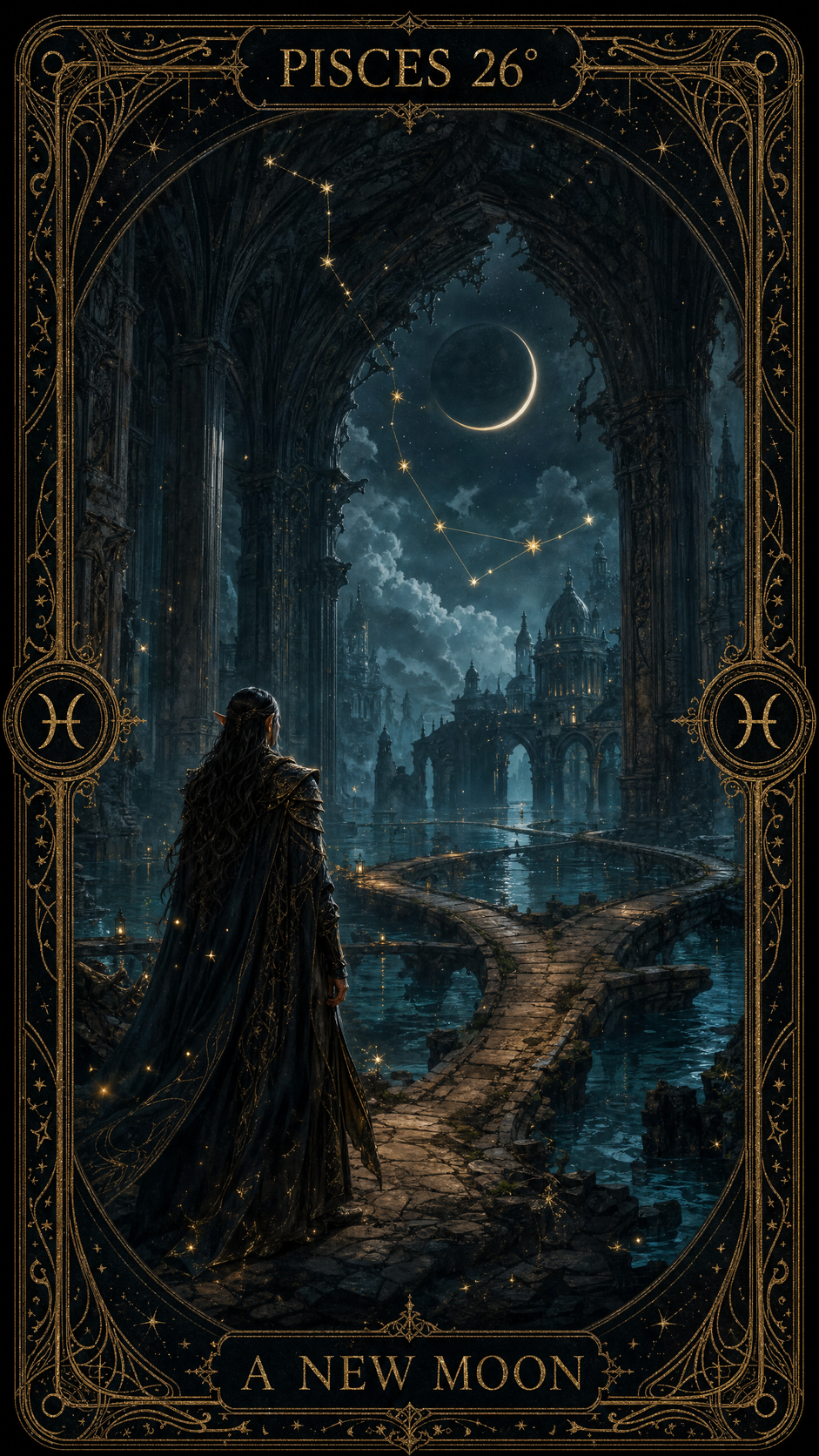 PISCES 26° — A New Moon That Divides Its Influences