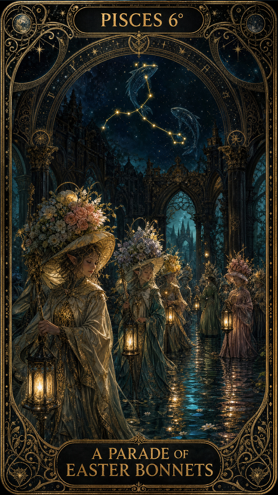 PISCES 6° — A Parade Of Easter Bonnets