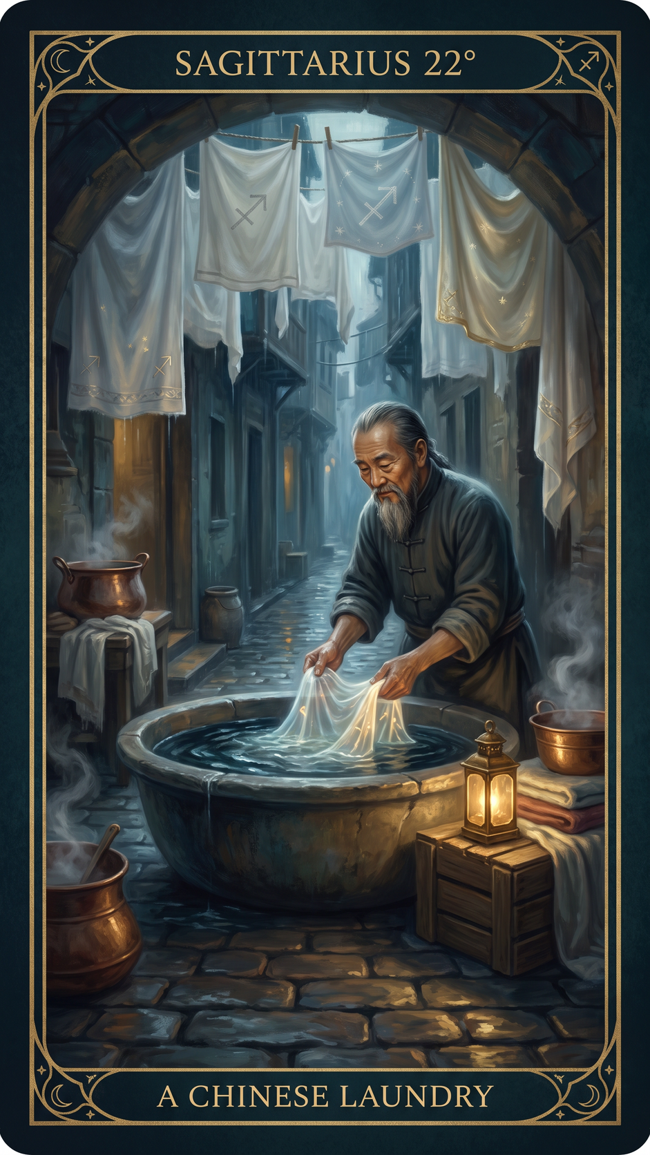 SAGITTARIUS 22° — A Chinese Laundry