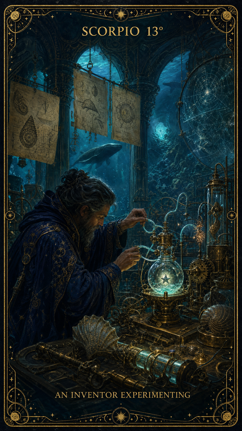 SCORPIO 13° — An Inventor Experimenting