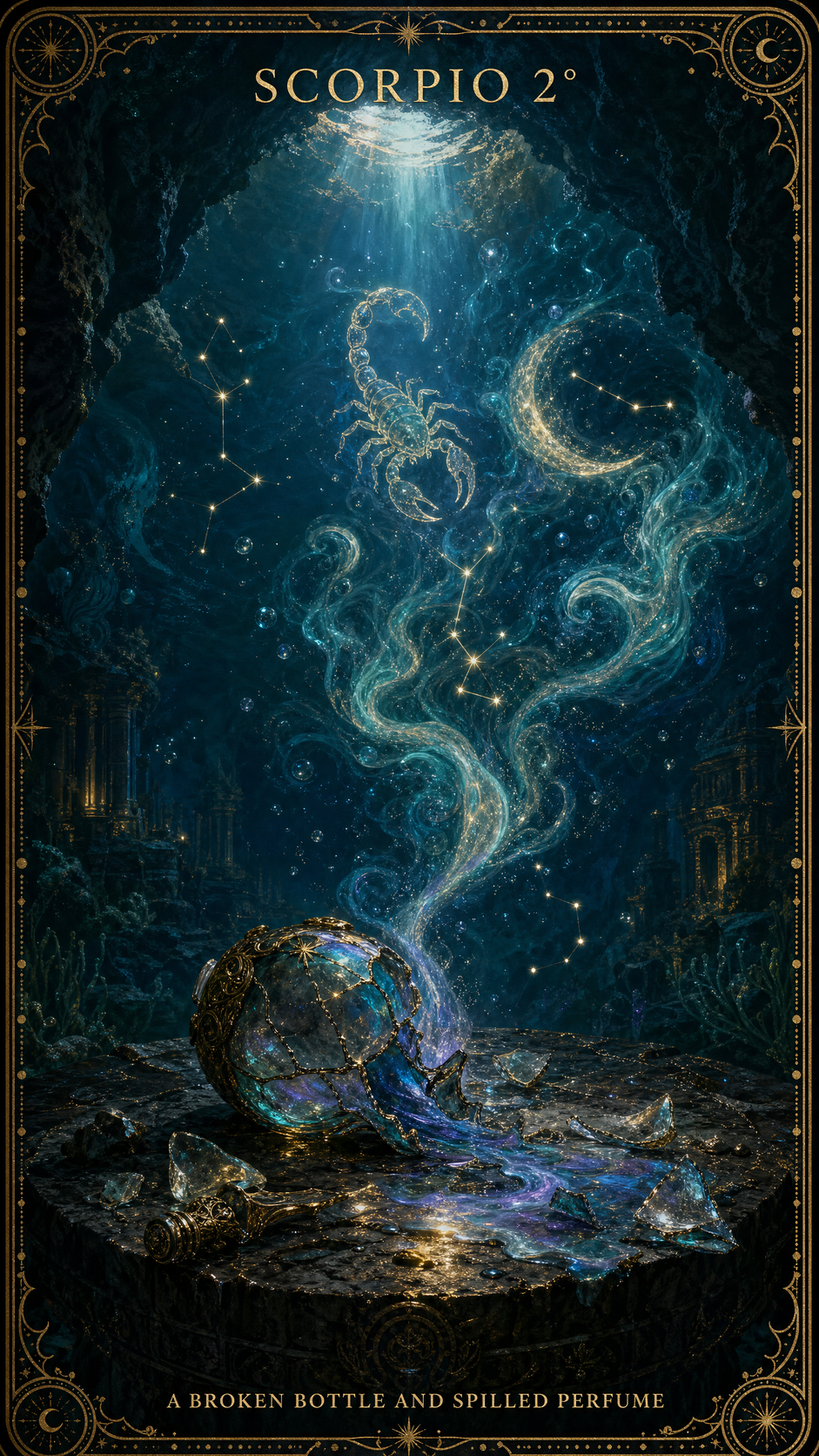 SCORPIO 2° — A Broken Bottle And Spilled Perfume