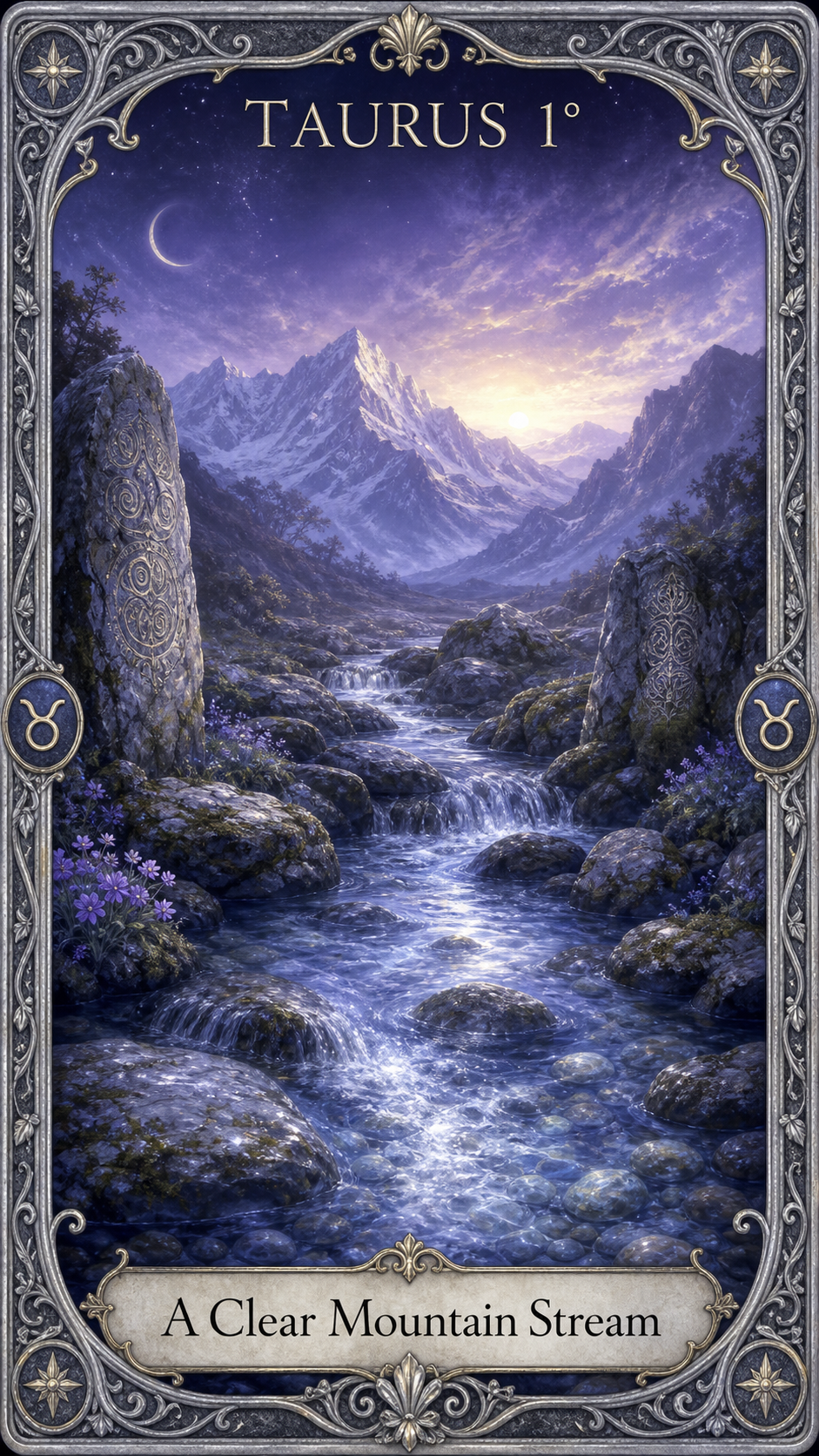TAURUS 1° — A Clear Mountain Stream
