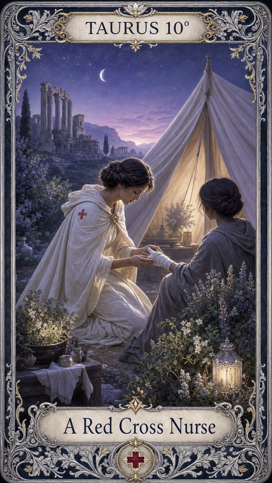 TAURUS 10° — A Red Cross Nurse