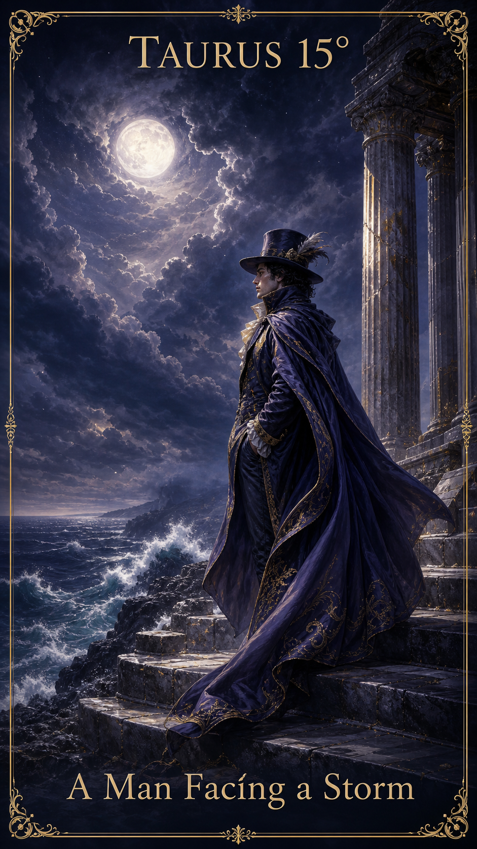 TAURUS 15° — A Man Facing a Storm