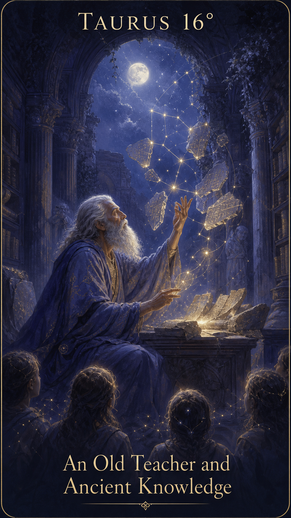 TAURUS 16° — An Old Teacher and Ancient Knowledge