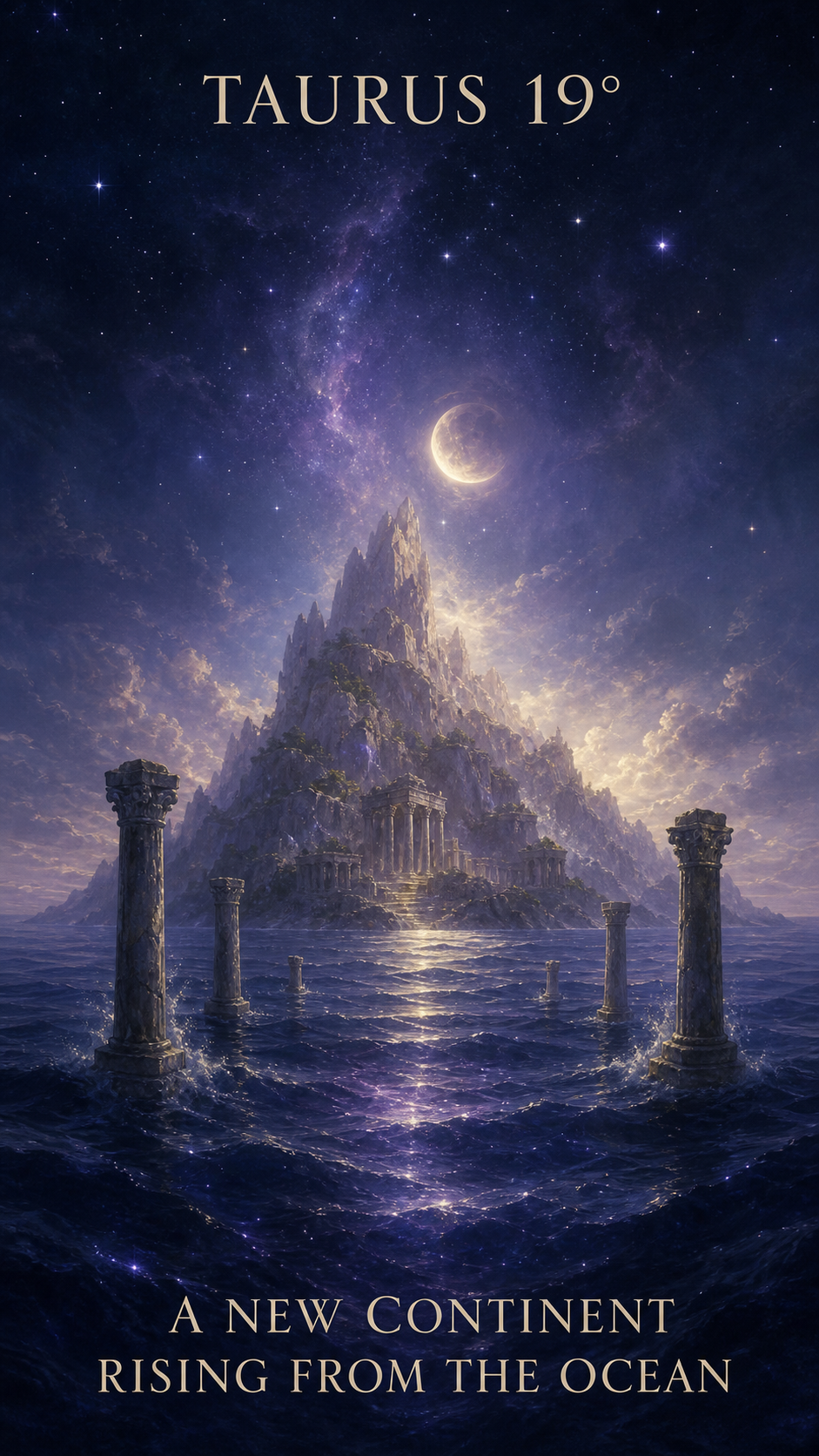 TAURUS 19° — A New Continent Rising from the Ocean