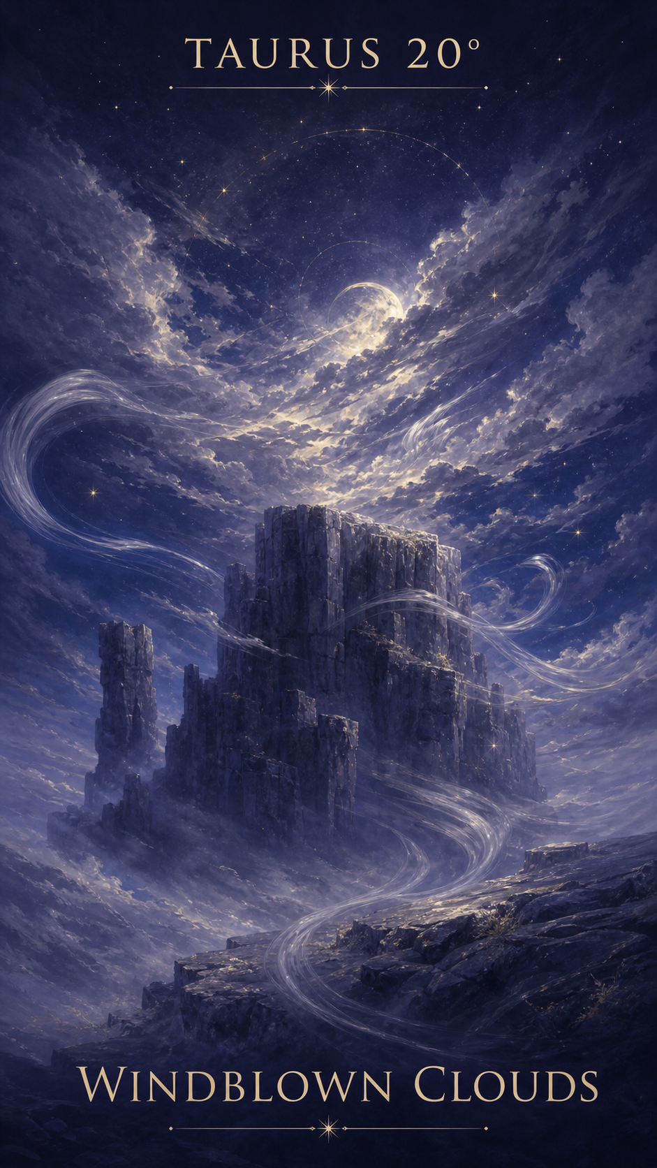 TAURUS 20° — Windblown Clouds