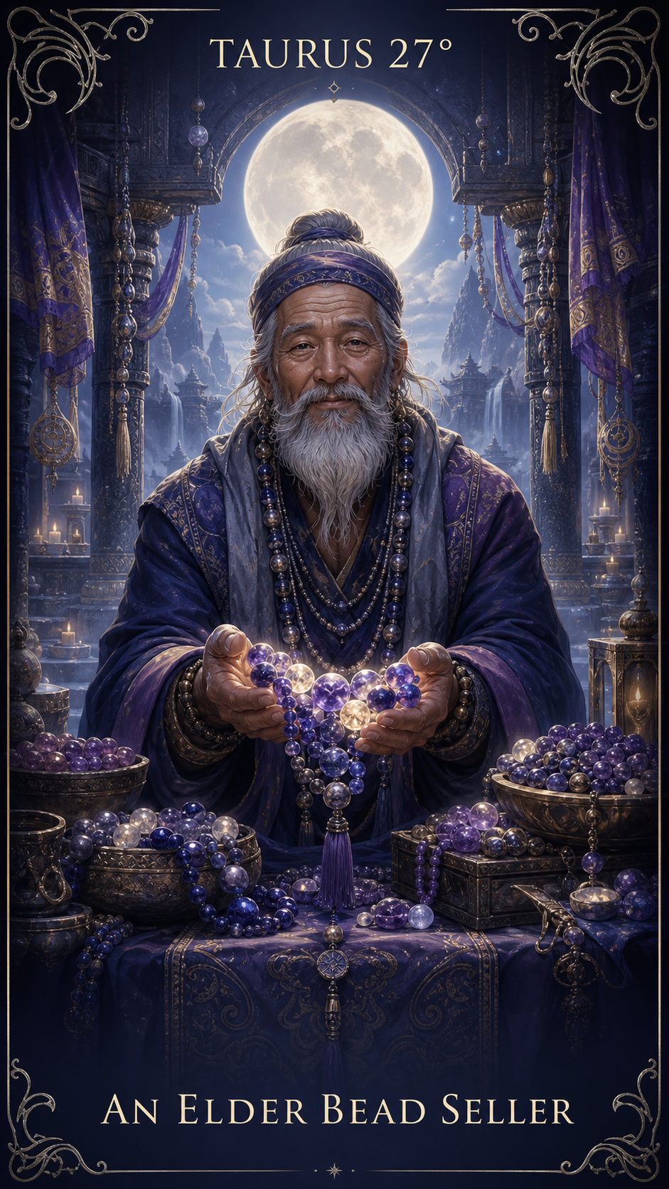 TAURUS 27° — An Elder Bead Seller