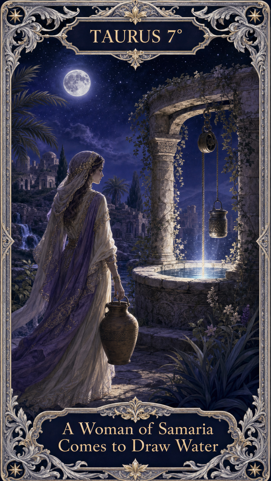 TAURUS 7° — A Woman of Samaria Comes to Draw Water