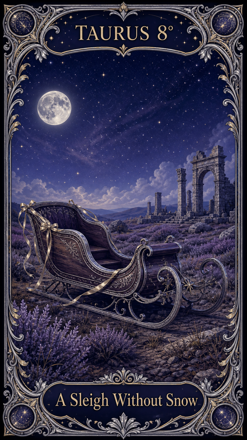 TAURUS 8° — A Sleigh Without Snow