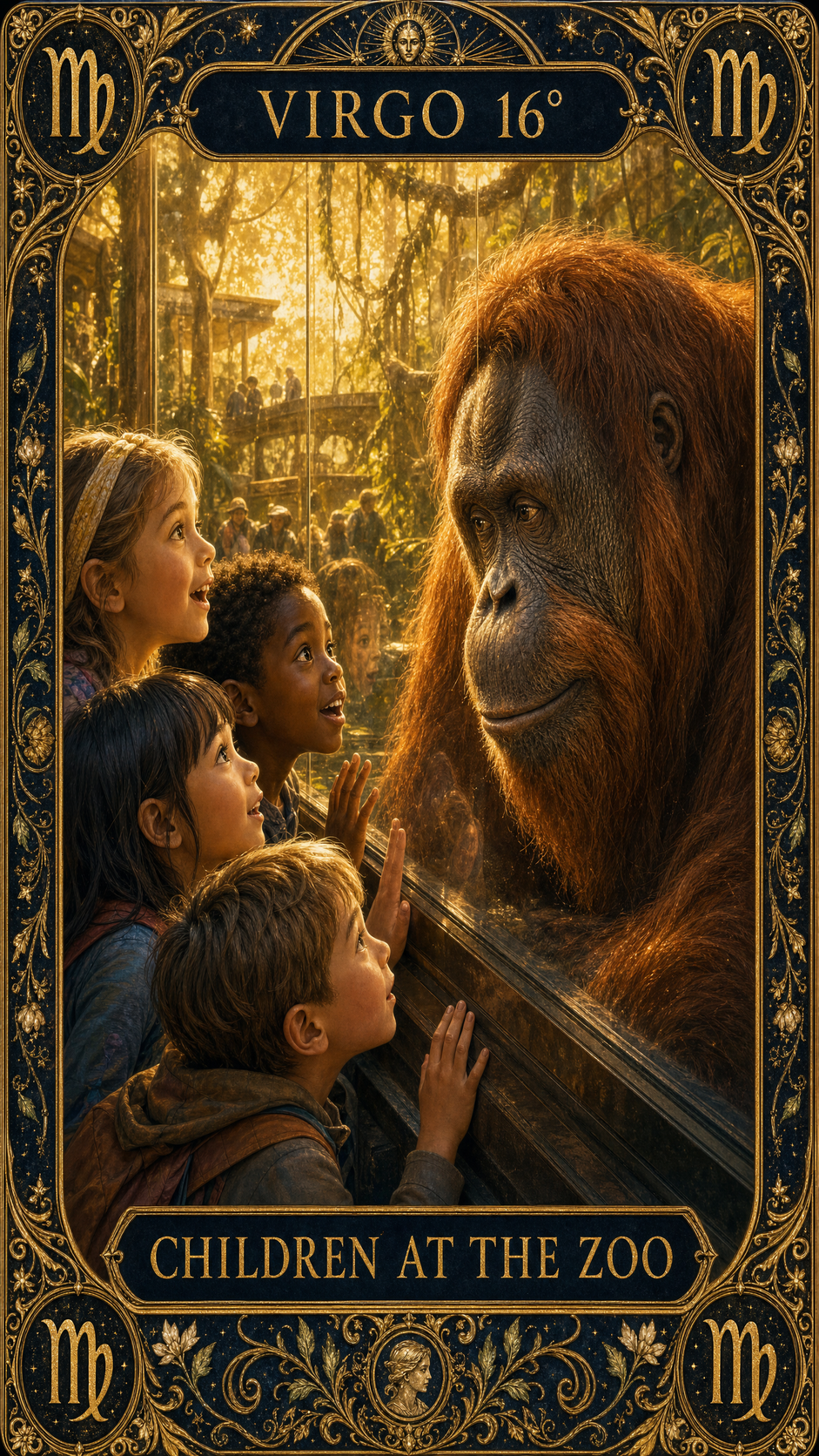 VIRGO 16° — Children At The Zoo