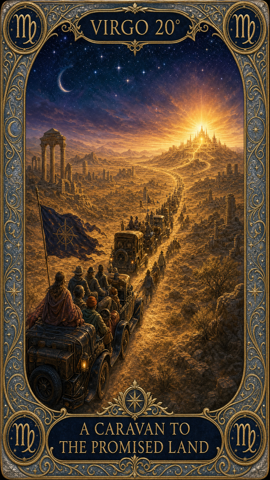 VIRGO 20° — A Caravan To The Promised Land